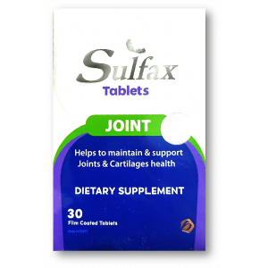 SULFAX JOINT TO MAINTAIN & SUPPORT JOINTS & CARTILAGES HEALTH 30 FILM-COATED TABLETS